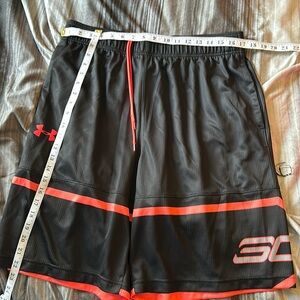 Mens xl under armour Steph curry basketball shorts